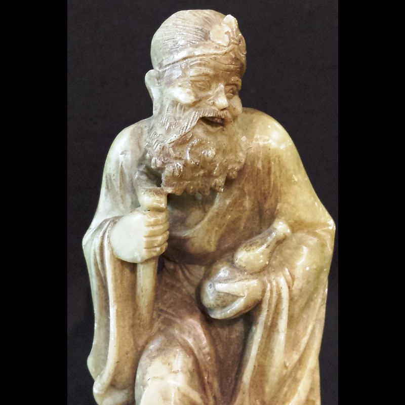 CINA, ANTICA STATUA IN STEATITE