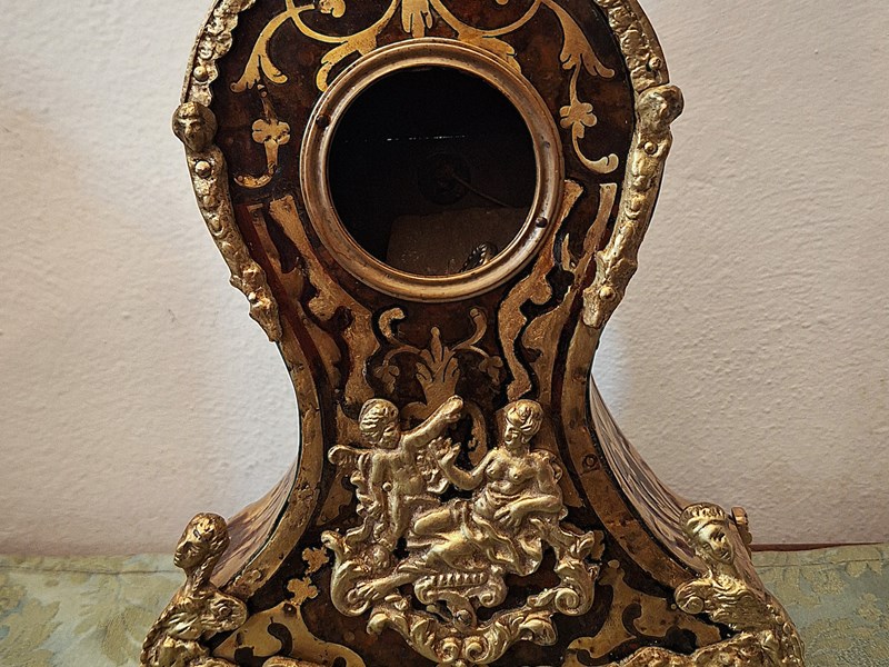 RARO PORTAOROLOGIO DA TASCA BOULLE XVIII: SECOLO