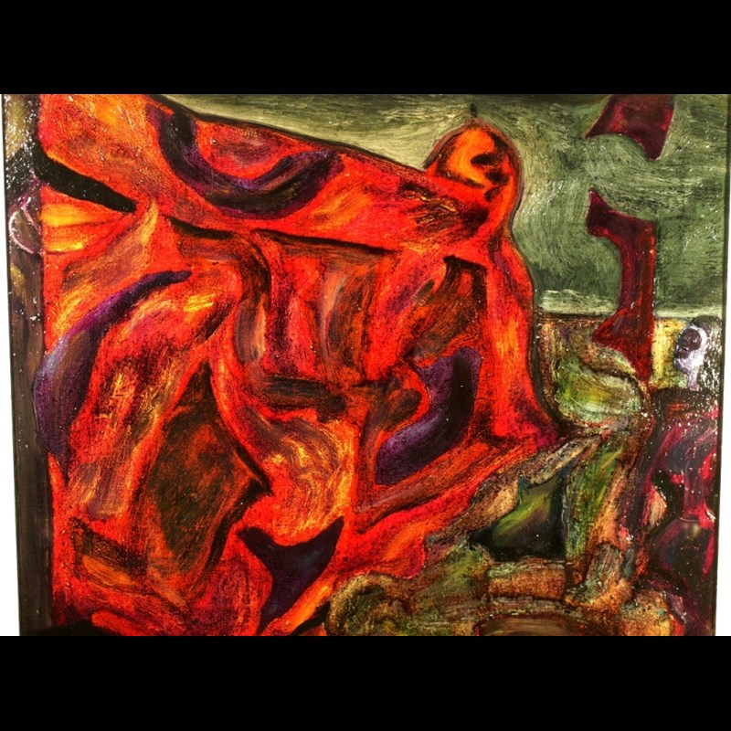 Wilde, dipinto moderno informale