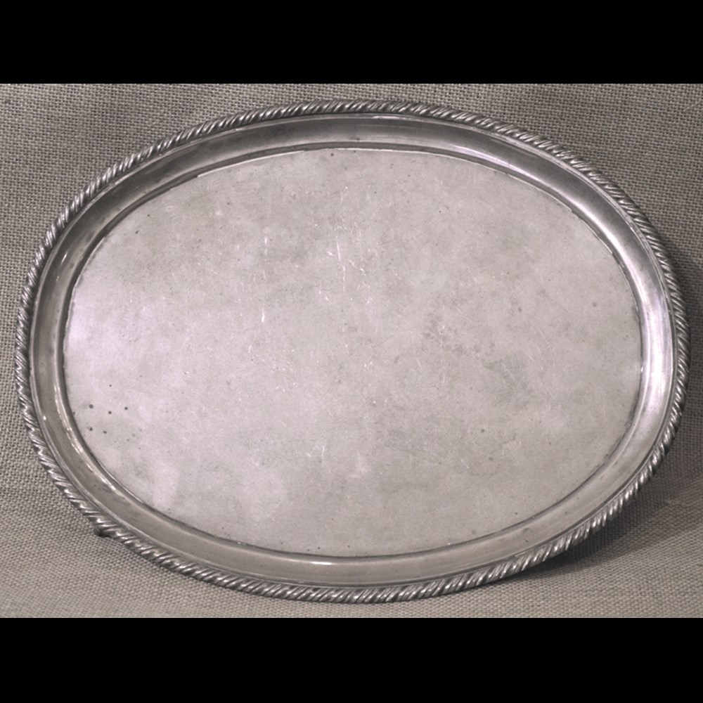 Antico vassoio in argento 'Venezia'