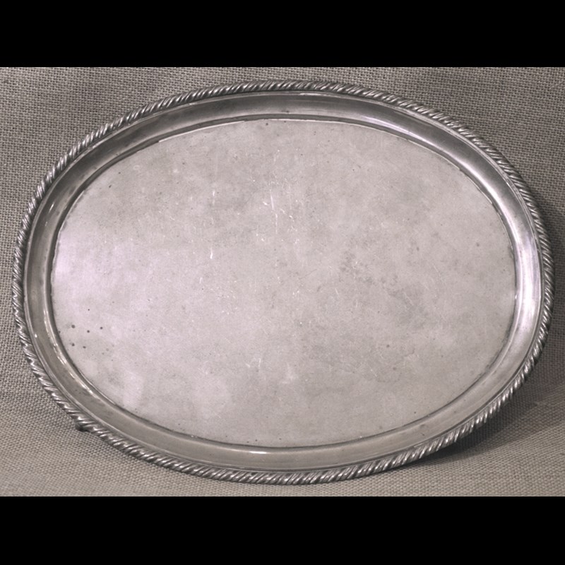 Antico vassoio in argento 'Venezia'