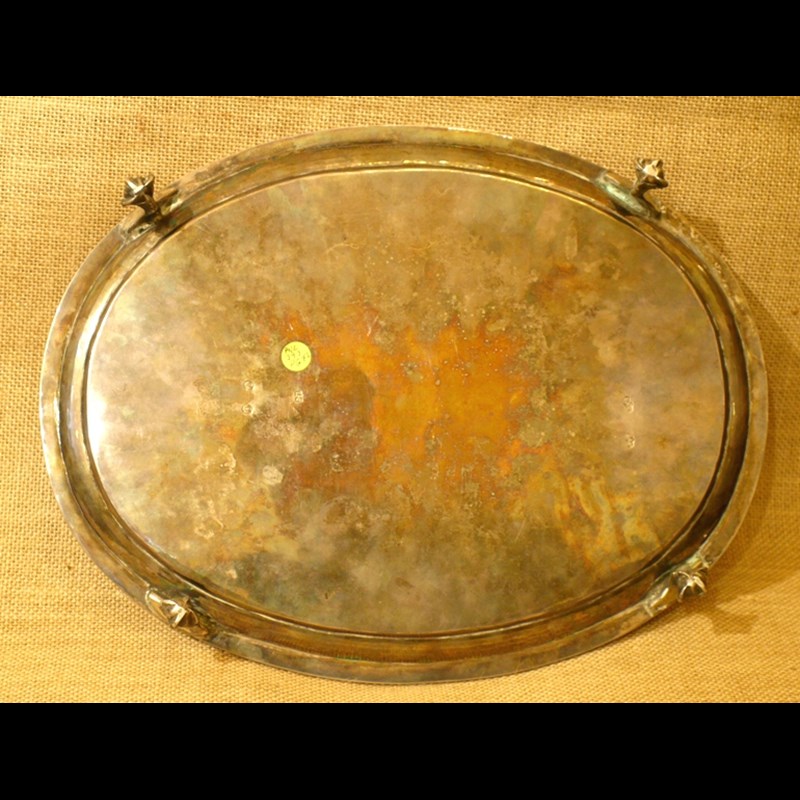 Antico vassoio in argento 'Venezia'