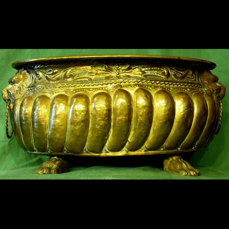 CACHEPOT IN OTTONE DORATO XVIII° SECOLO