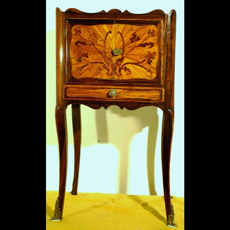MOBILETTO L XV IN PALISSANDRO E BOIS DE ROSE