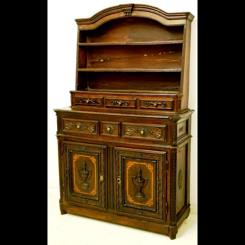Antica credenza /piattaia piemontese