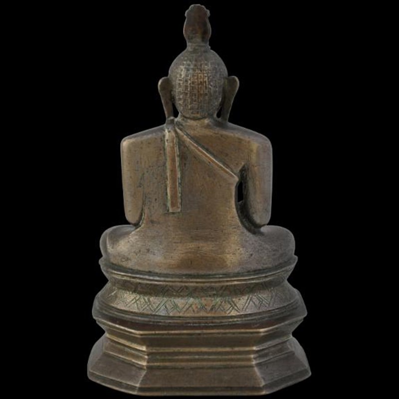 Buddha bronzo Sri Lanka, periodo dei Regni Divisi (1232 - 1597)