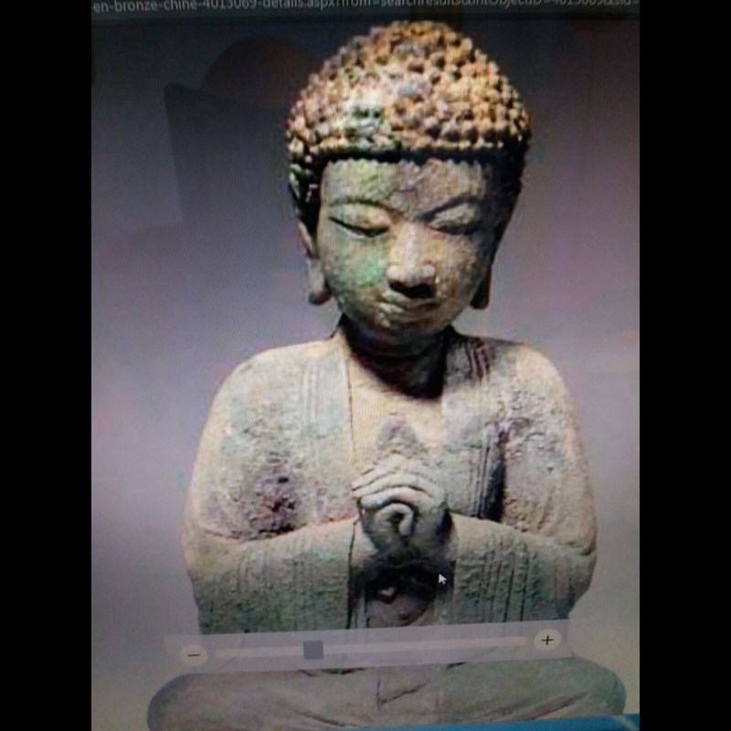 Buddha in bronzo, Dali Kingdom (937 - 1253)