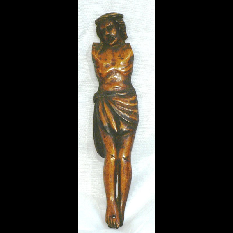 CROCEFISSO IN AVORIO: GOA, FINE DEL XVII SECOLO