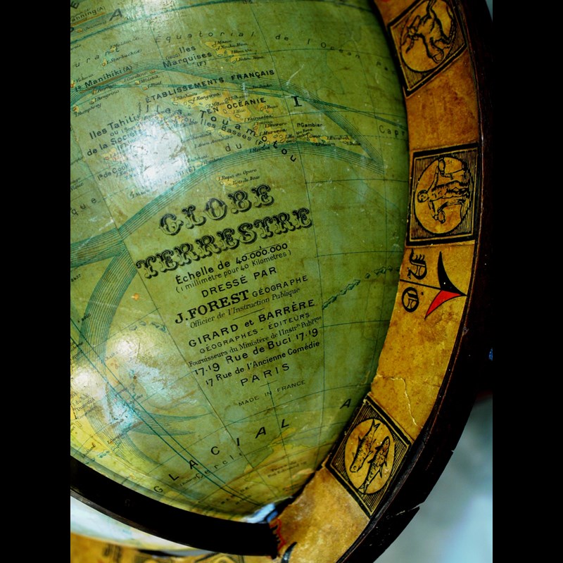 ANTICO GLOBO TERRESTRE